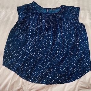 Ambriz Pleat Front Detail Blouse